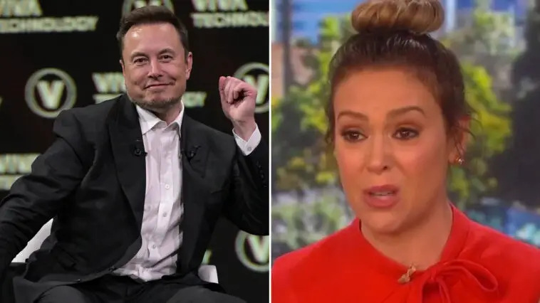 Just in: Alyssa Milano Accuses Elon Musk of Derailing Her Life and Career
