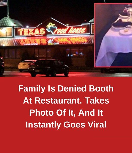 Family Is Denied Booth At Restaurant. Takes Photo Of It, And It Instantly Goes Viral