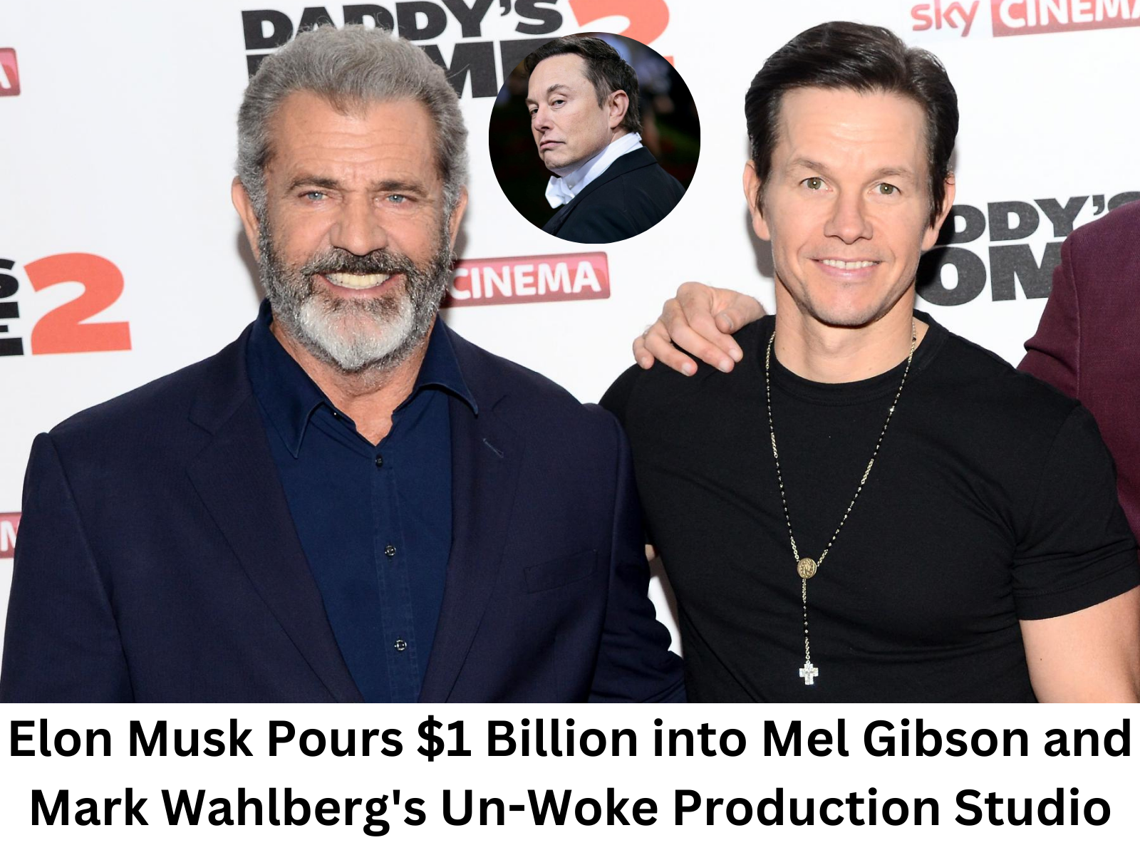 Elon Musk’s Billion-Dollar Bet: Backing Mel Gibson and Mark Wahlberg’s Un-Woke Hollywood Revolution