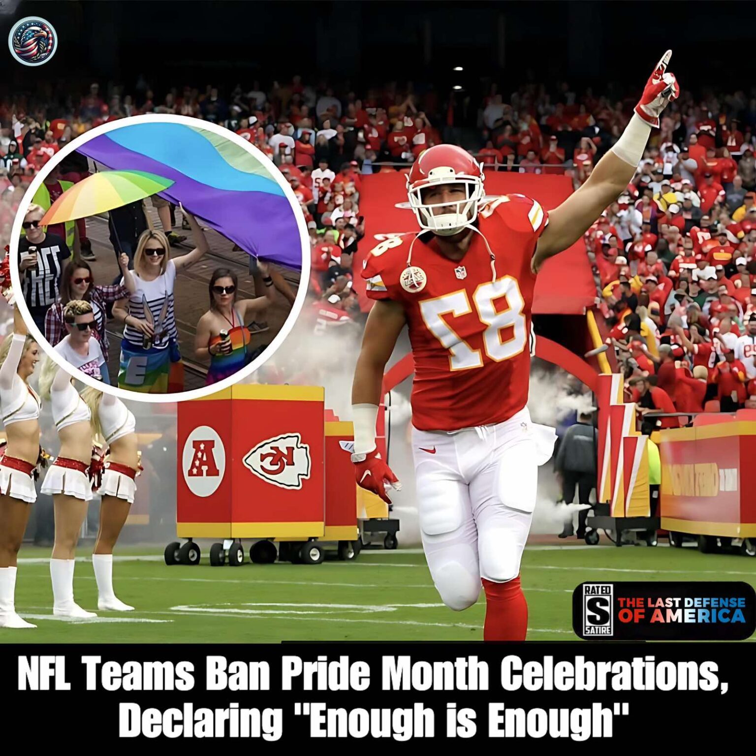 NFL Teams Ban Pride Month Celebrations, Declaring “Enough is Enough”