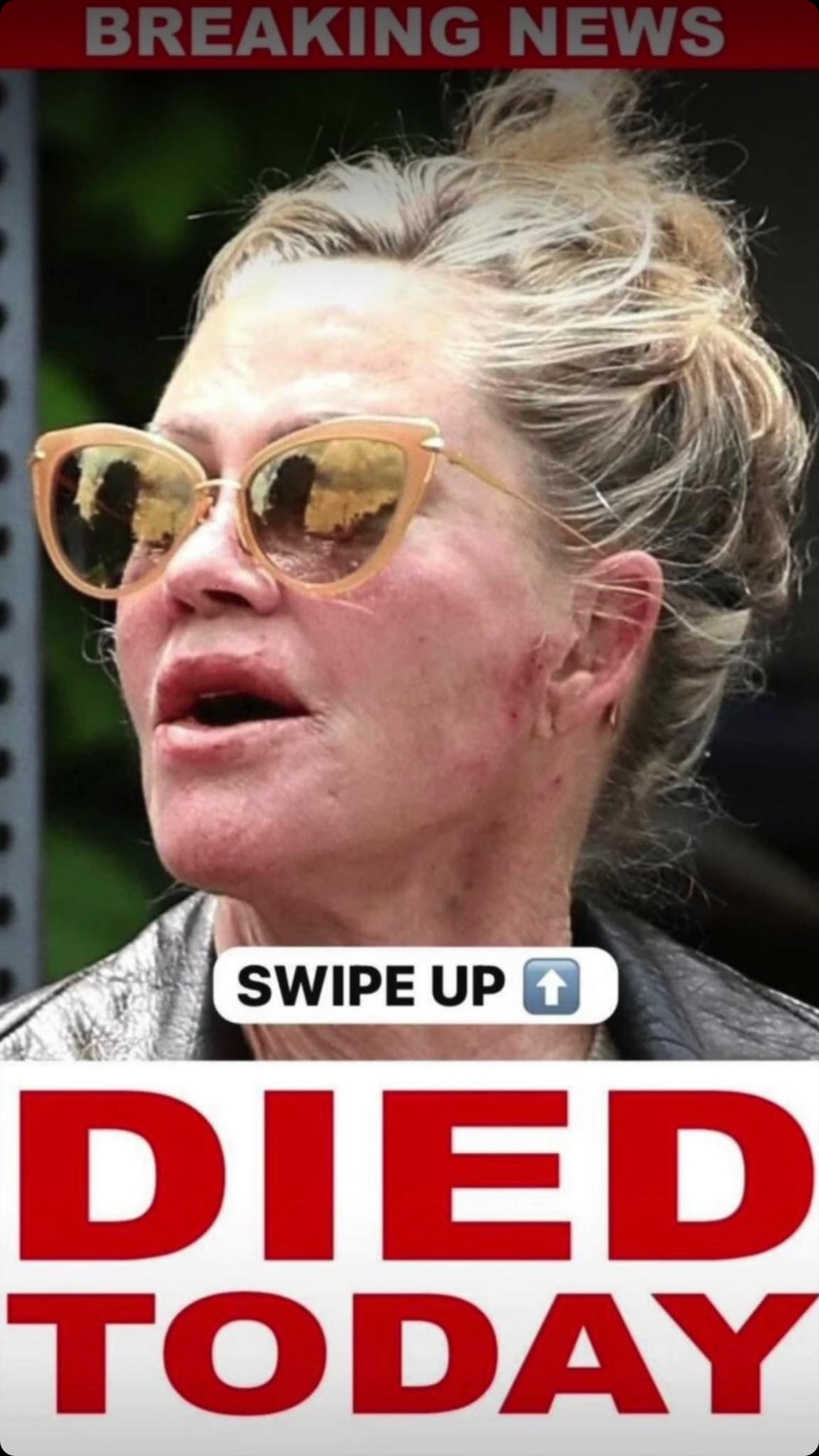 ST. PRAY FOR MELANIE GRIFFITH!