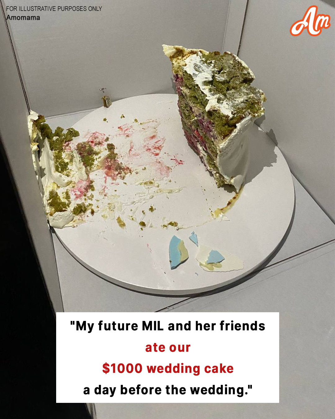 My MIL and Her Friends Ate Our $1000 Wedding Cake the Night before Our Wedding, So I Taught Her a Lesson