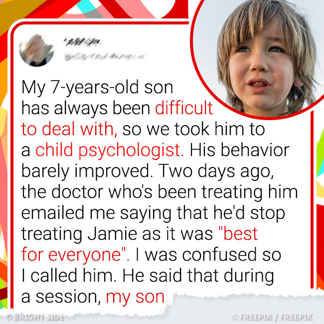 My Child Scared His Therapist, and What the Doctor Discovered Was Truly Shocking