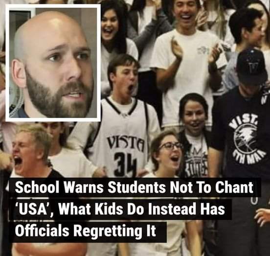 School Warns Students Not To Chant ‘USA’, What Kids Do Instead