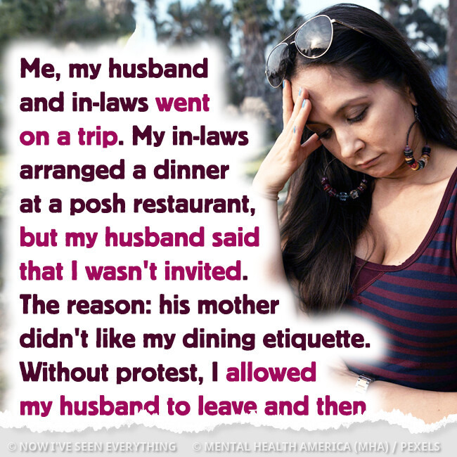 My In-Laws Always Excluded Me From Family Dinners, So I Taught Them a Lesson